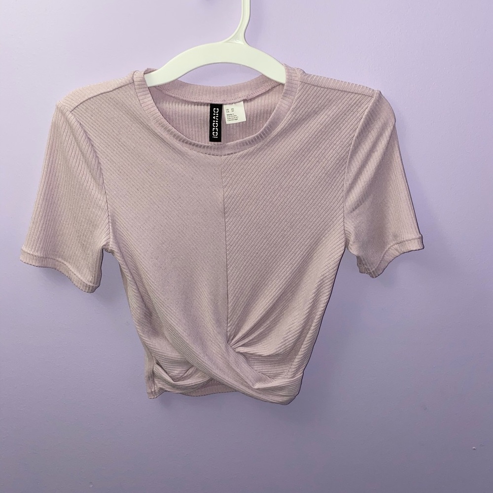 Lavender Crop Top💜